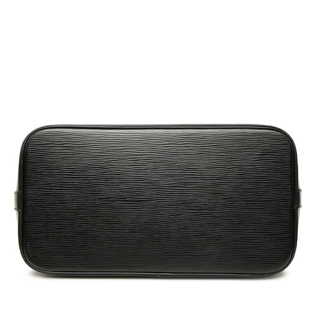 Louis Vuitton Epi Alma PM Black Leather Very good - Inside View