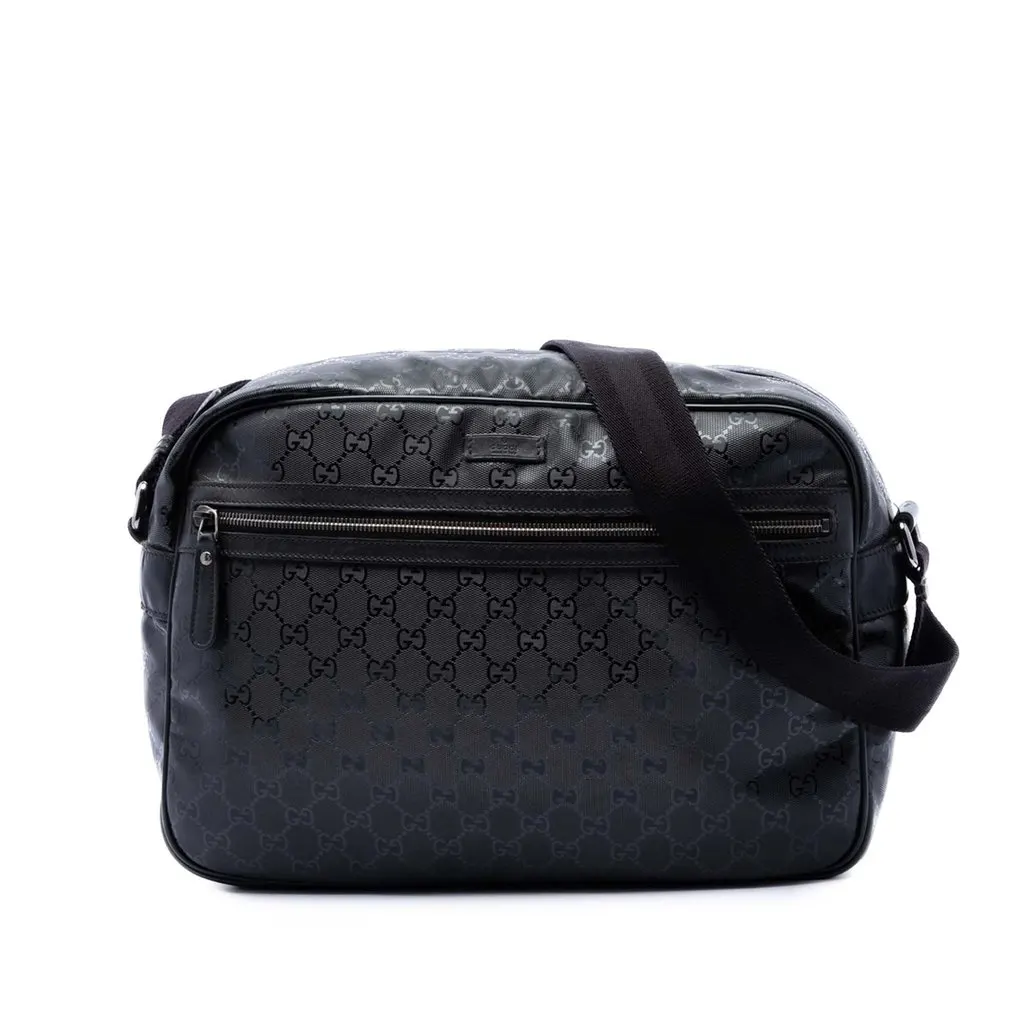 Gucci GG Imprime Crossbody Black Very good - Front View