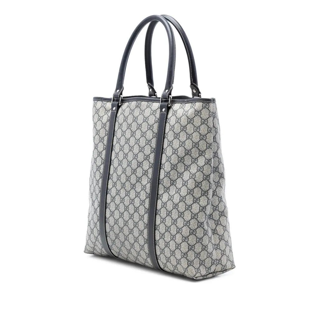Gucci GG Supreme Joy Vertical Tote Beige Very good - Back View