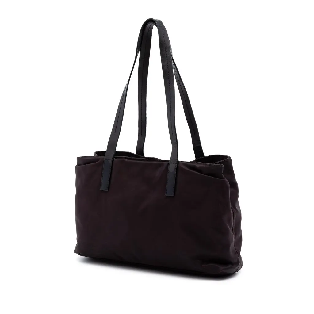 Prada Tessuto Tote Purple Very good - Back View