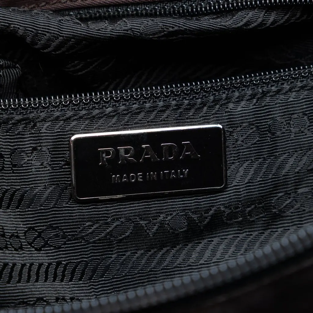 Prada Tessuto Tote Purple Very good - Box View