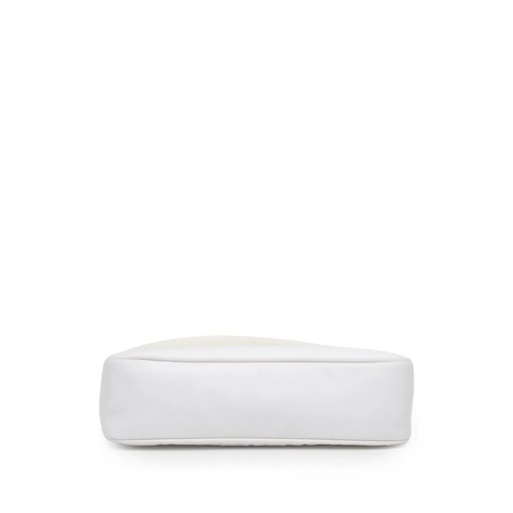 Prada Mini Tessuto Re Edition 2000 Shoulder Bag White Polyamide Very good - Inside View