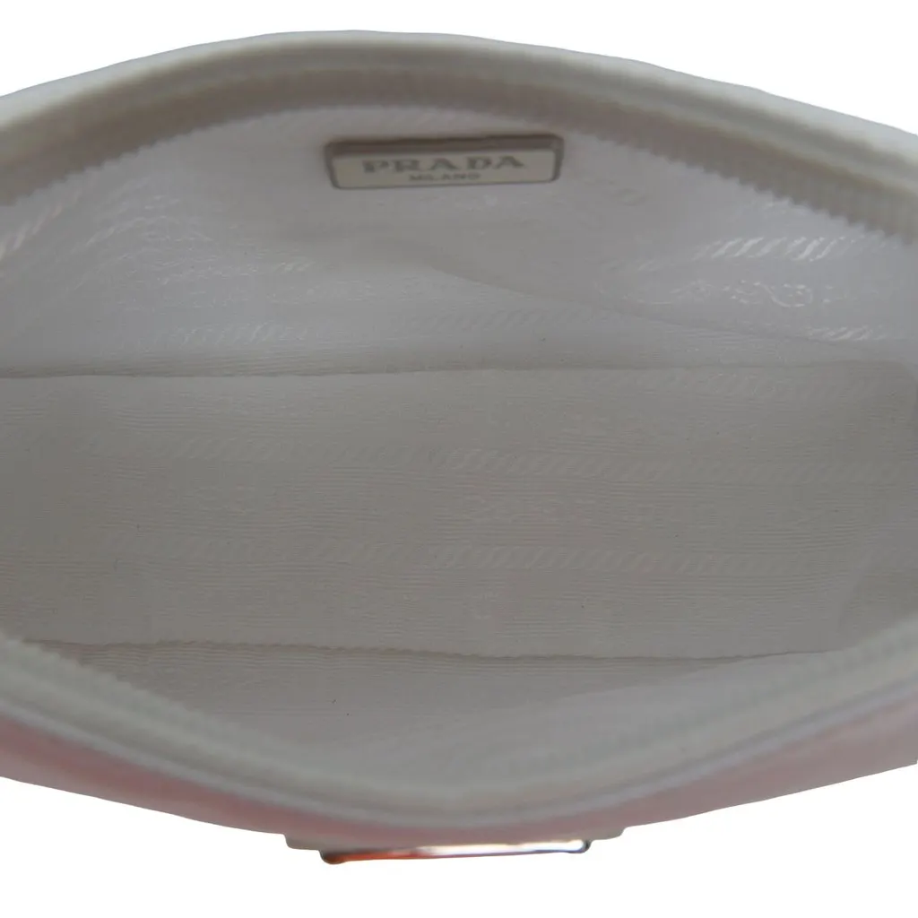 Prada Mini Tessuto Re Edition 2000 Shoulder Bag White Polyamide Very good - Model View