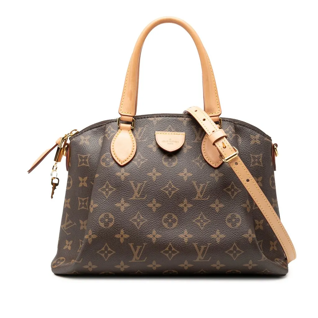 Louis Vuitton Monogram Rivoli PM Brown Very good - Front View