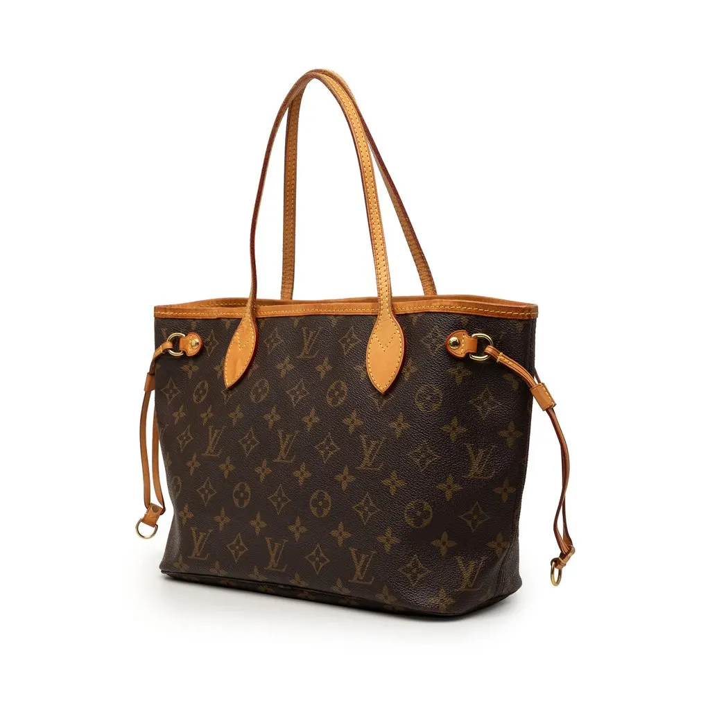 Louis Vuitton Monogram Neverfull PM Brown Very good - Back View