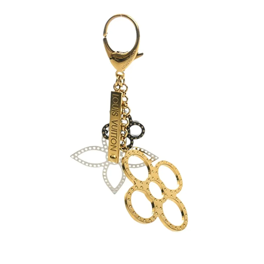 Louis Vuitton Gold Plated Bijoux Sac Tapage Bag Charm Gold Metal Very good - Back View
