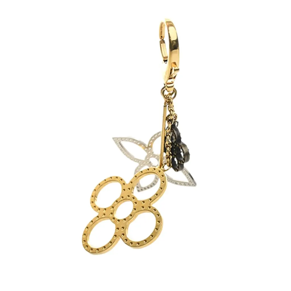 Louis Vuitton Gold Plated Bijoux Sac Tapage Bag Charm Gold Metal Very good - Inside View