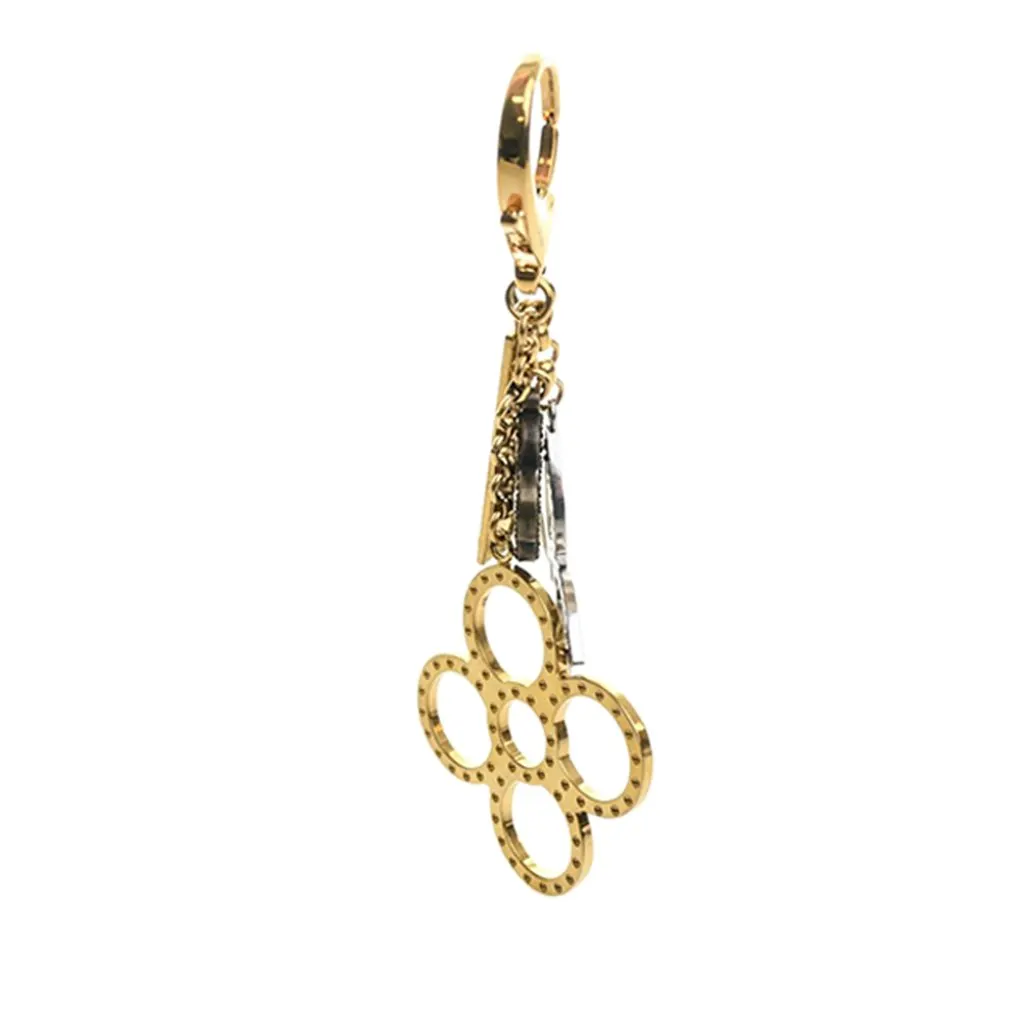 Louis Vuitton Gold Plated Bijoux Sac Tapage Bag Charm Gold Metal Very good - Model View