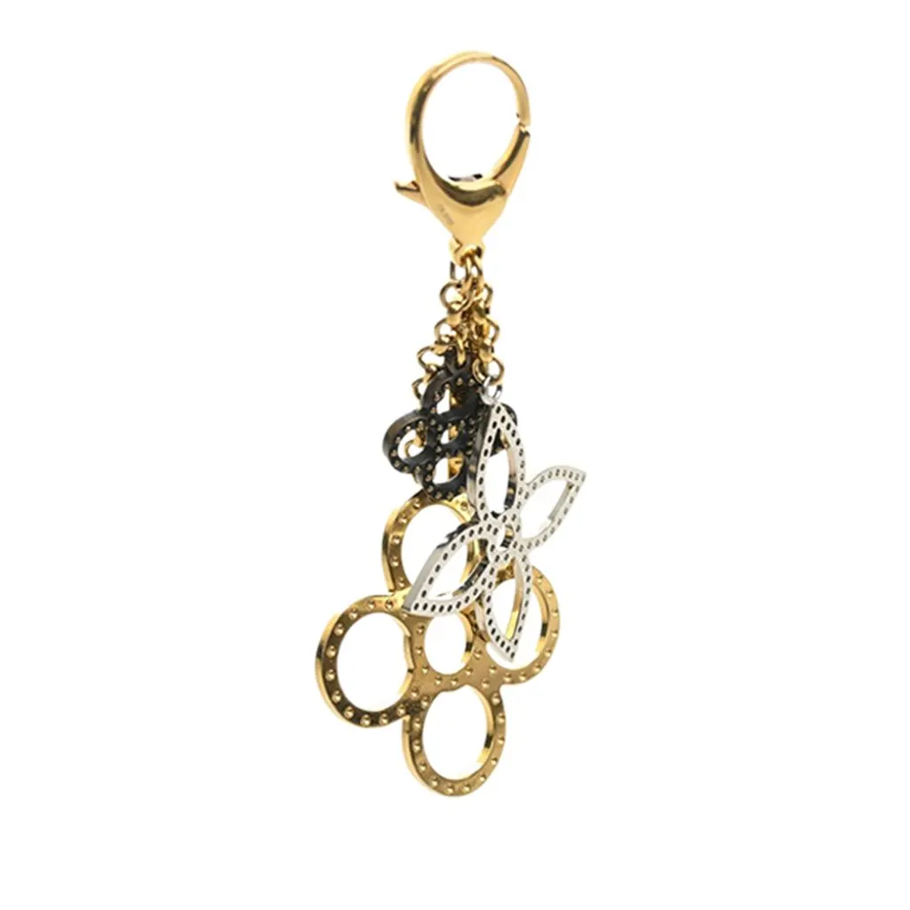 Louis Vuitton Gold Plated Bijoux Sac Tapage Bag Charm Gold Metal Very good - Box View