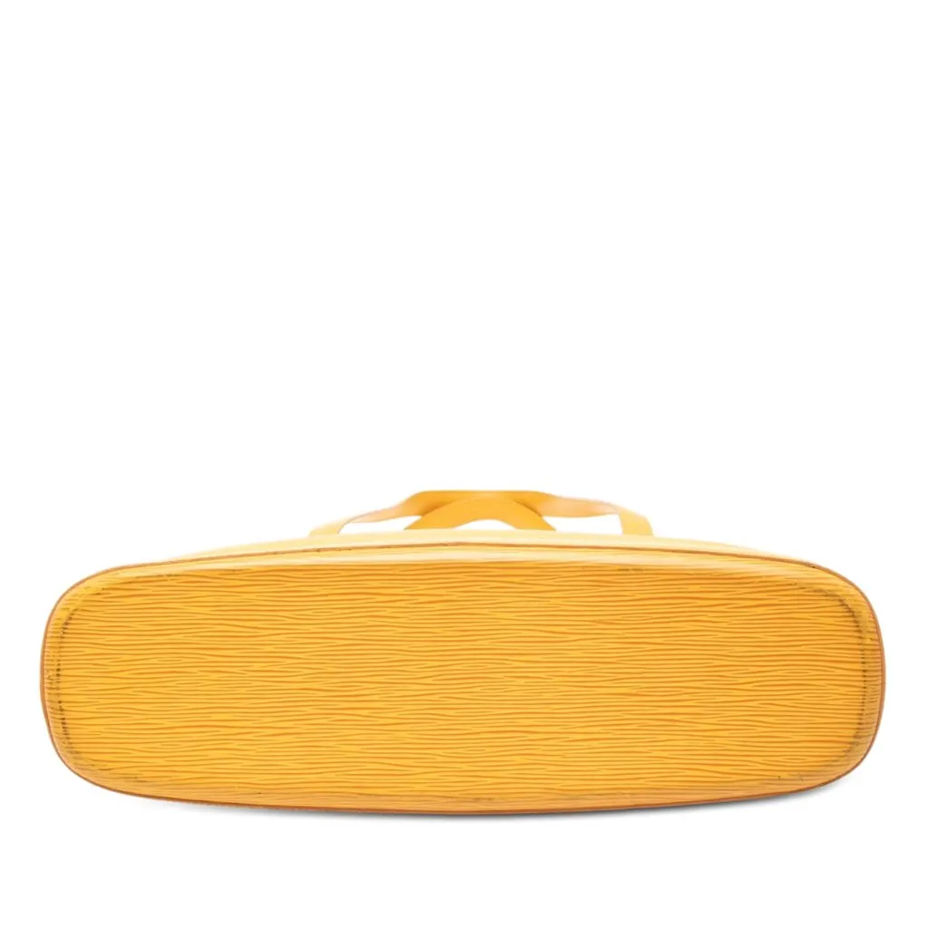 Louis Vuitton Epi Lussac Yellow Leather Very good - Inside View