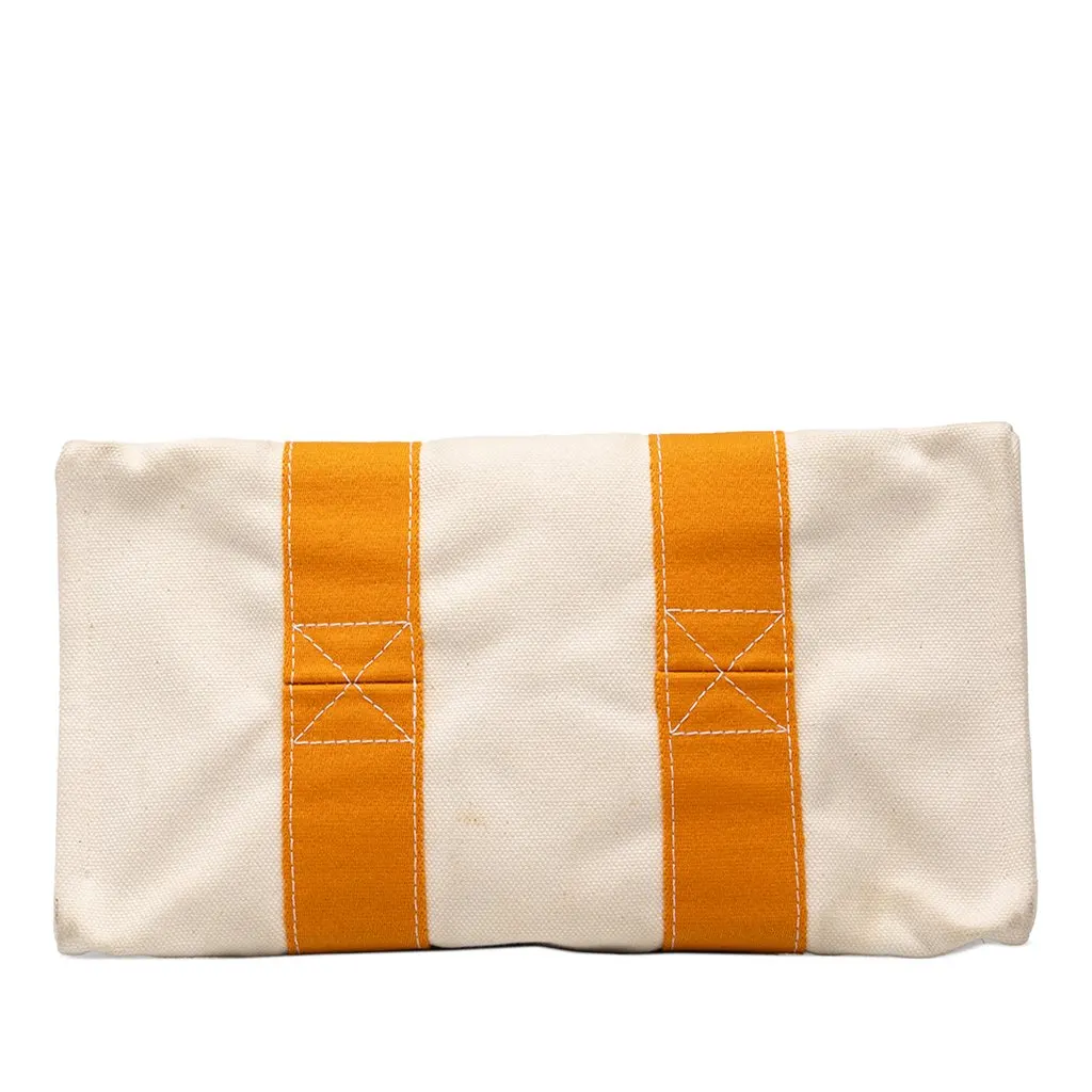 Hermès Toile Bora Bora PM White Canvas Good - Inside View