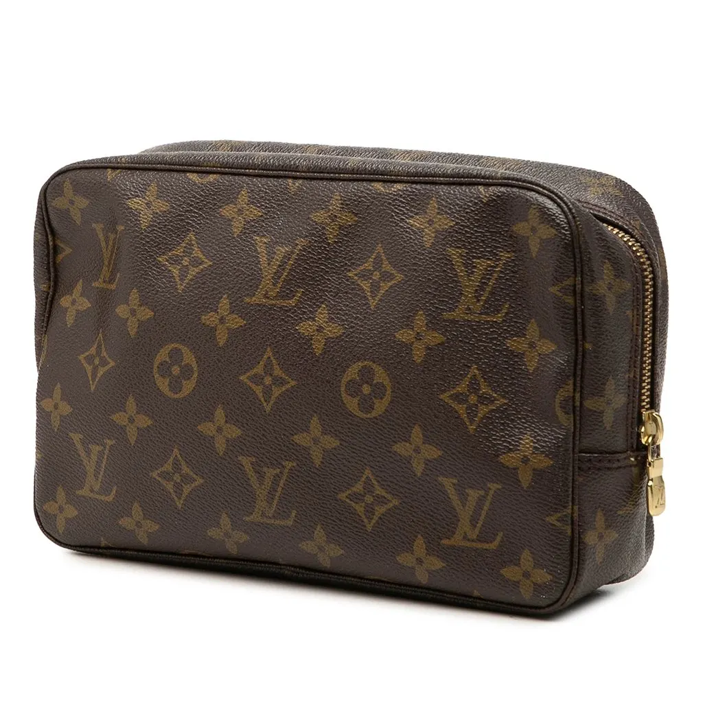 Louis Vuitton Monogram Trousse Toilette 23 Brown Canvas Very good - Back View