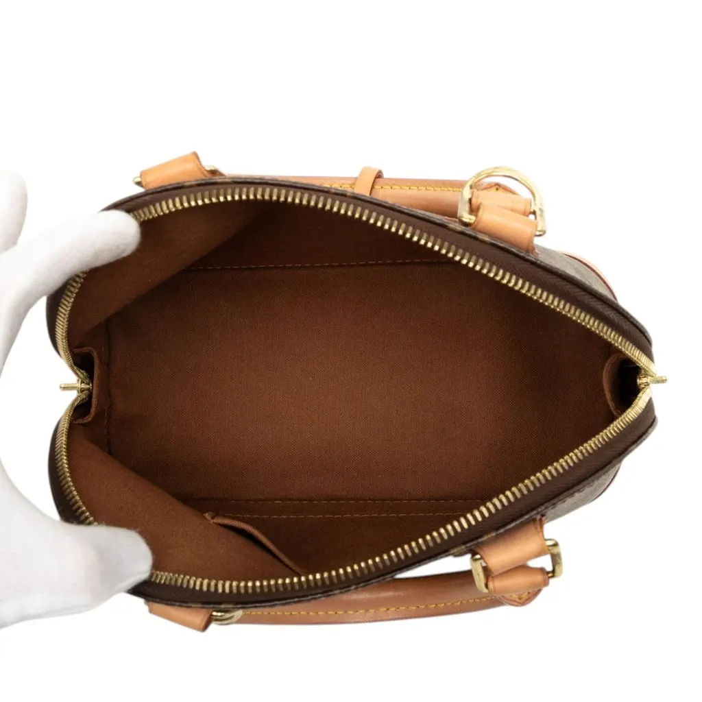 Louis Vuitton Monogram Alma BB Brown Good - Model View