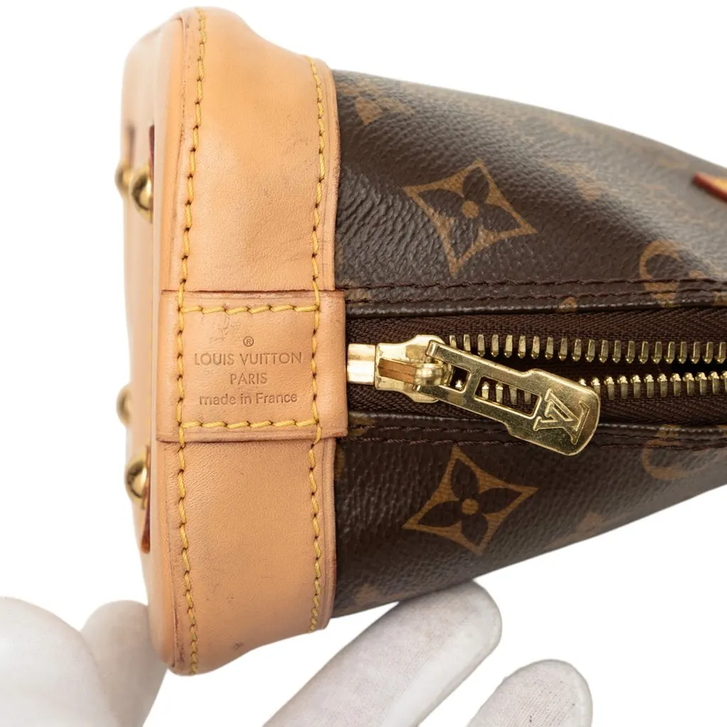 Louis Vuitton Monogram Alma BB Brown Good - Box View
