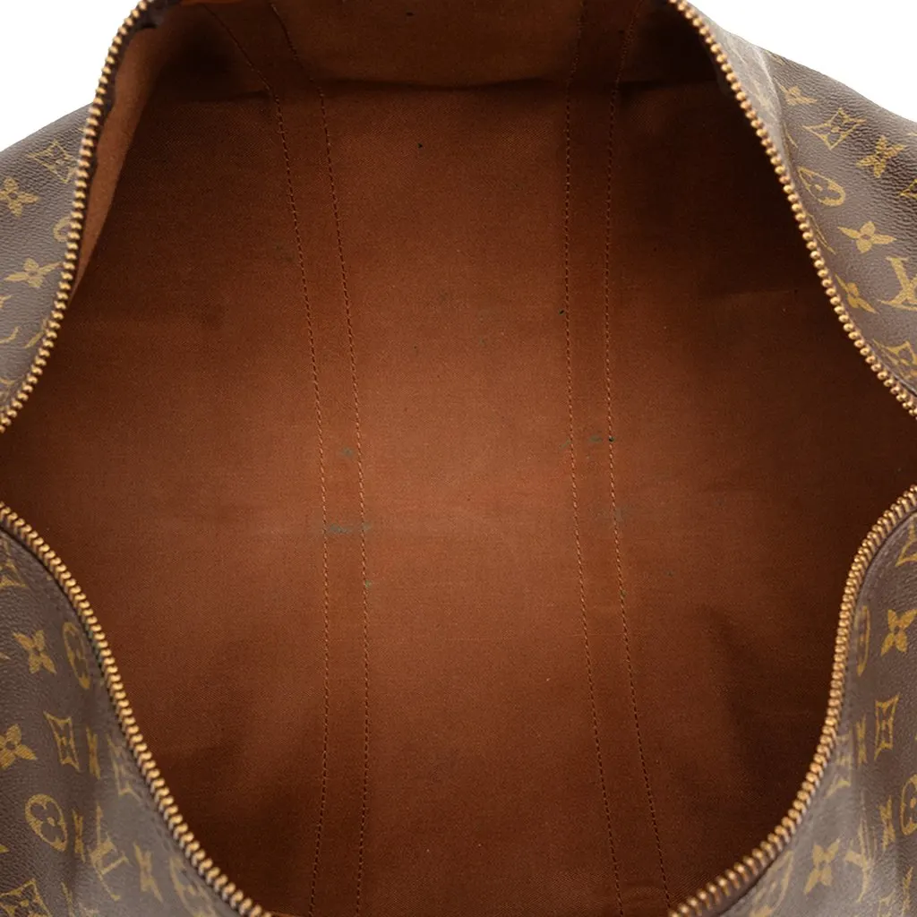 Louis Vuitton Monogram Keepall 45 Brown Very good - Model View