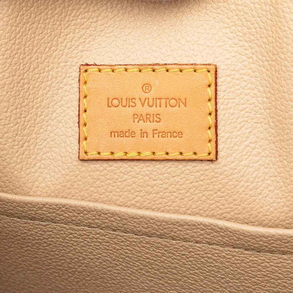 Louis Vuitton Monogram Sac Plat Brown Canvas Very good - Box View