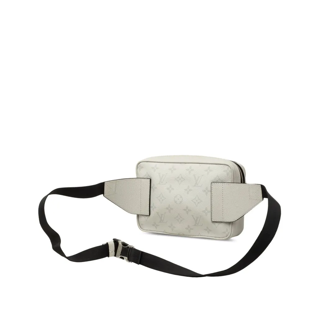Louis Vuitton Monogram Taigarama Outdoor Bumbag White Very good - Back View