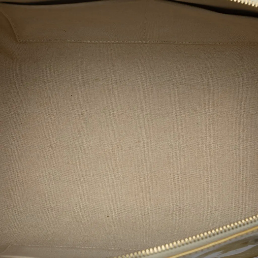 Louis Vuitton Monogram Vernis Sherwood PM Beige Leather Very good - Model View