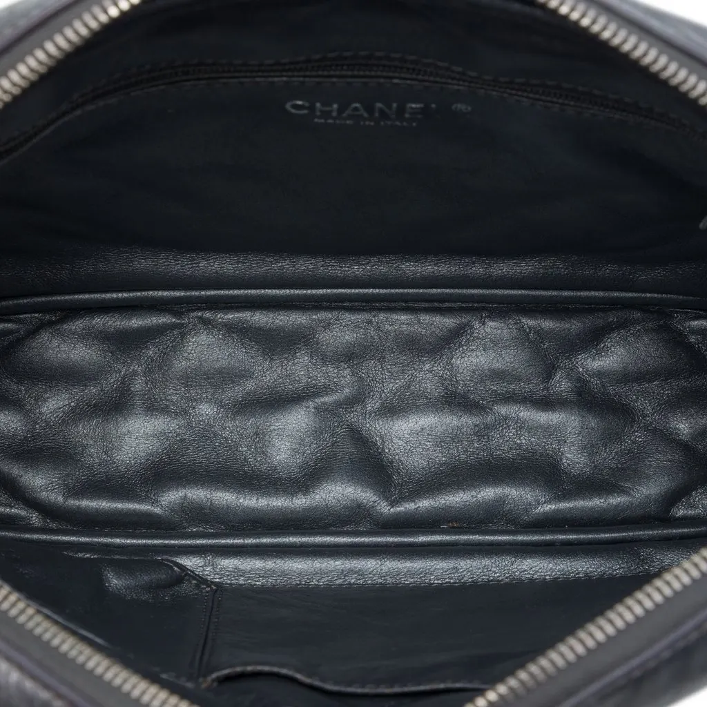 Chanel Medium Metallic Quilted Calfskin Reissue 2.55 Camera Bag MultiColor Leather Very good - Model View