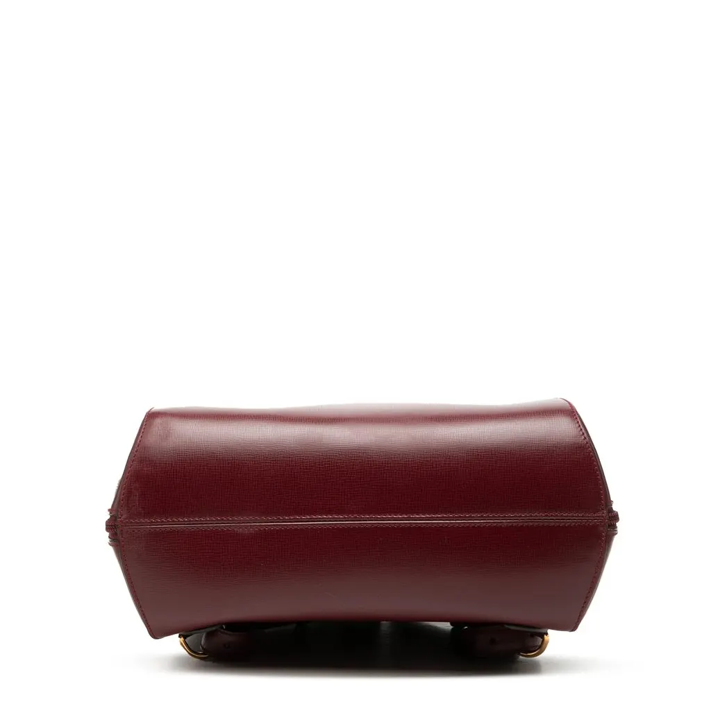 Cartier Leather Must De Cartier Backpack Red Leather Very good - Inside View