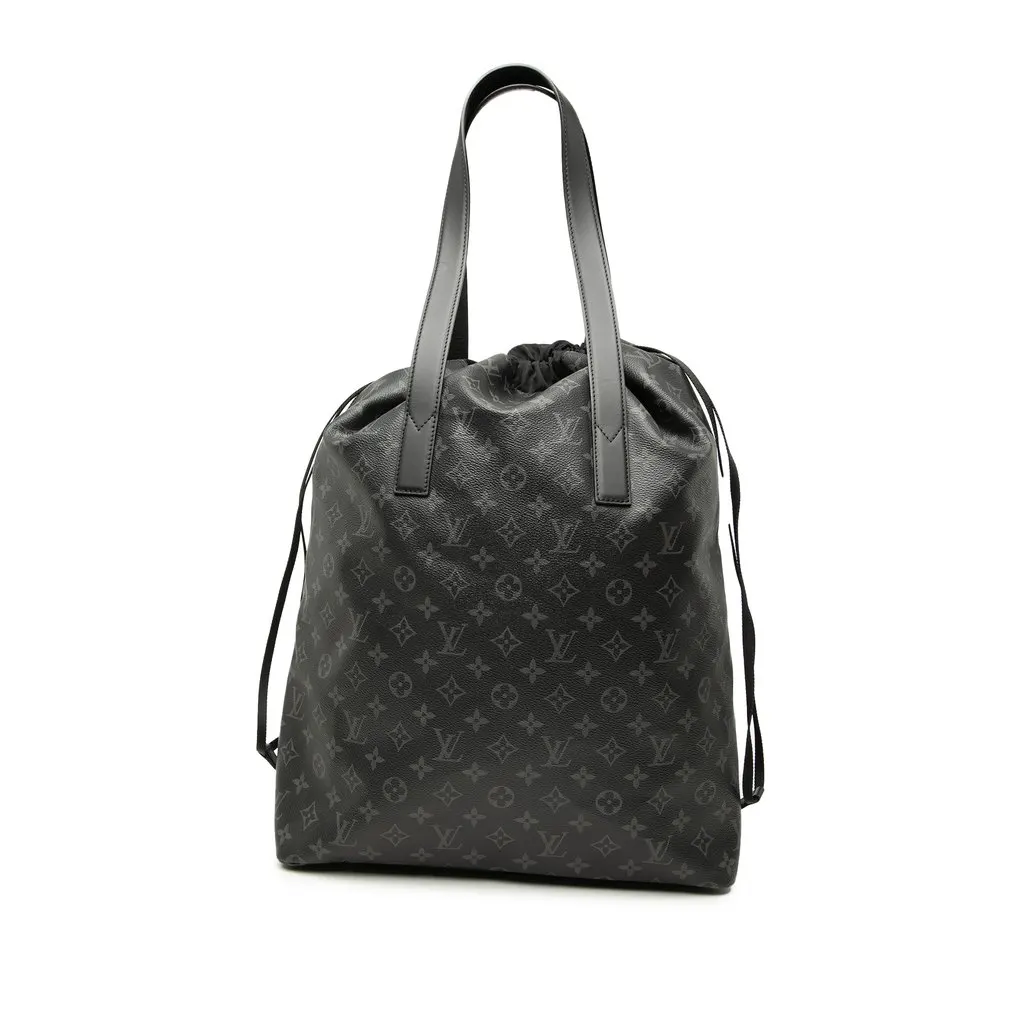 Louis Vuitton Monogram Eclipse Cabas Light Black Very good - Front View