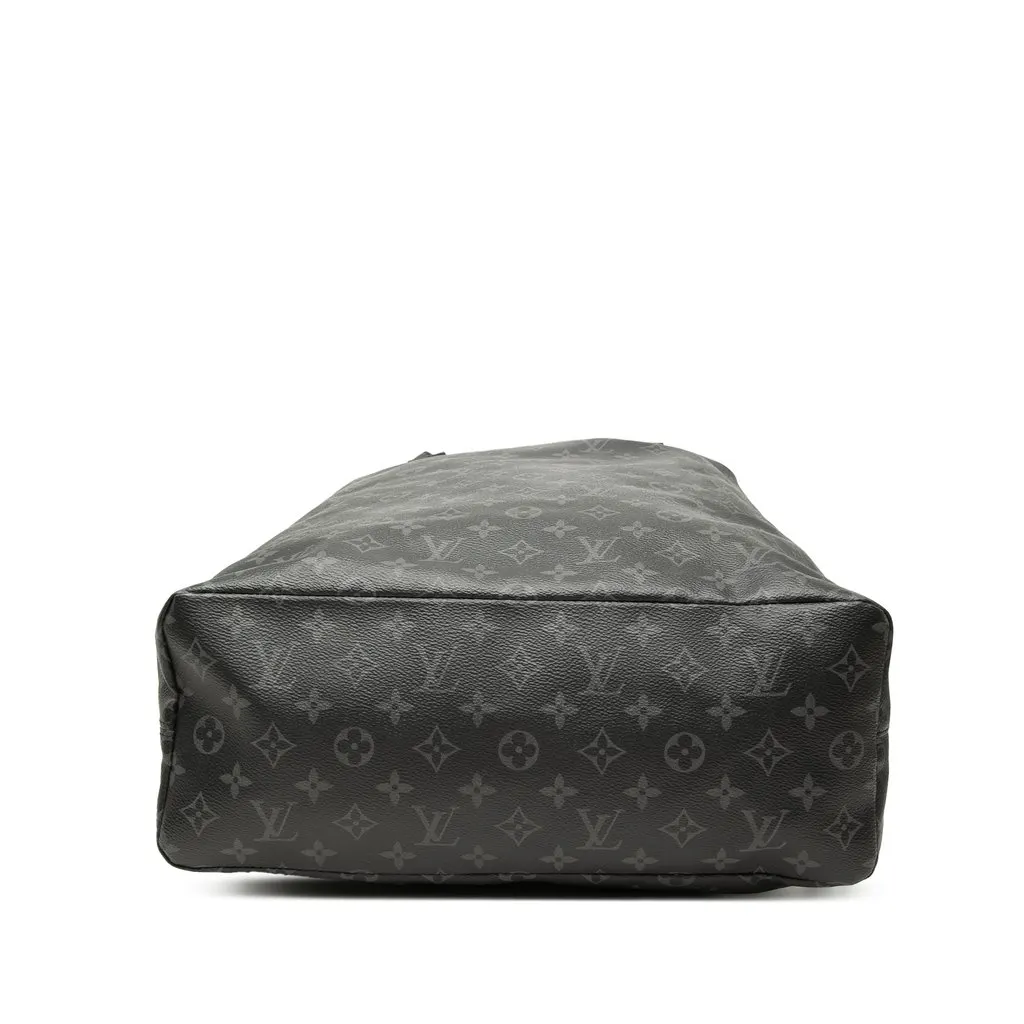 Louis Vuitton Monogram Eclipse Cabas Light Black Very good - Inside View