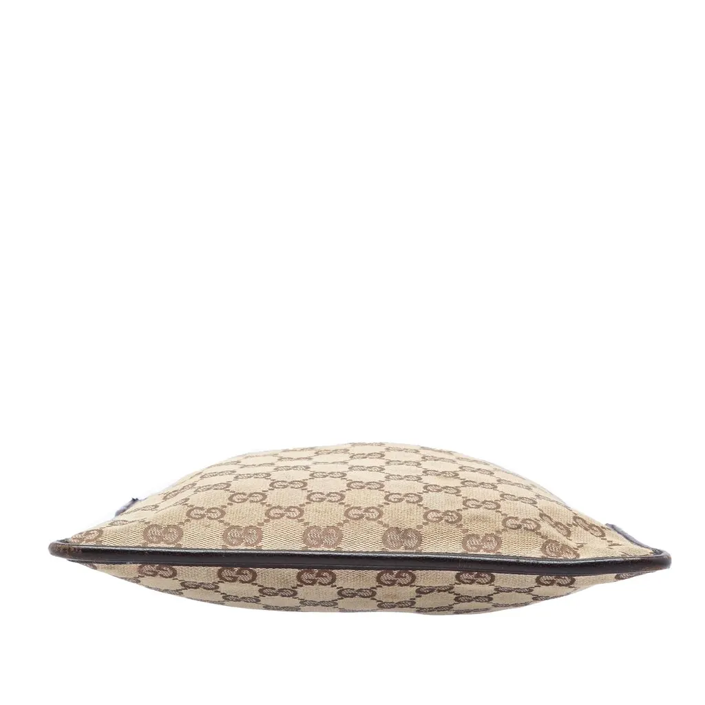 Gucci GG Canvas Web Crossbody Beige Very good - Inside View