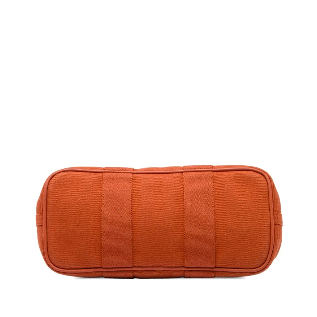 Hermès Toile and Swift Valparaiso PM Orange Canvas Very good - Inside View