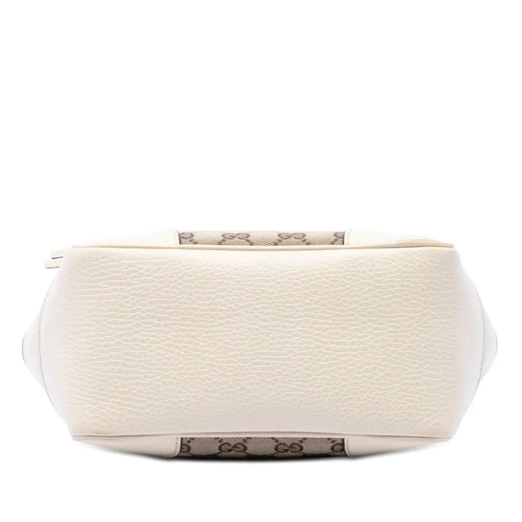 Gucci Small GG Canvas Bree Satchel Beige Very good - Inside View