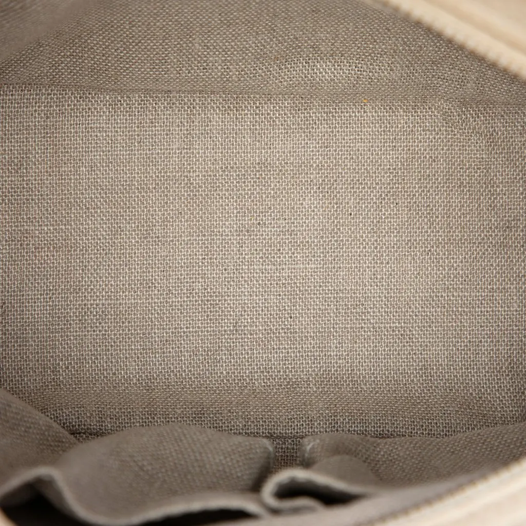 Gucci Small GG Canvas Bree Satchel Beige Very good - Model View