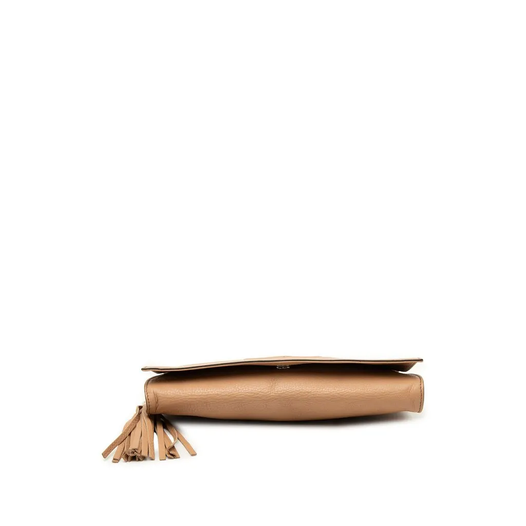 Gucci Calfskin Soho Disco Clutch Brown Leather Very good - Inside View