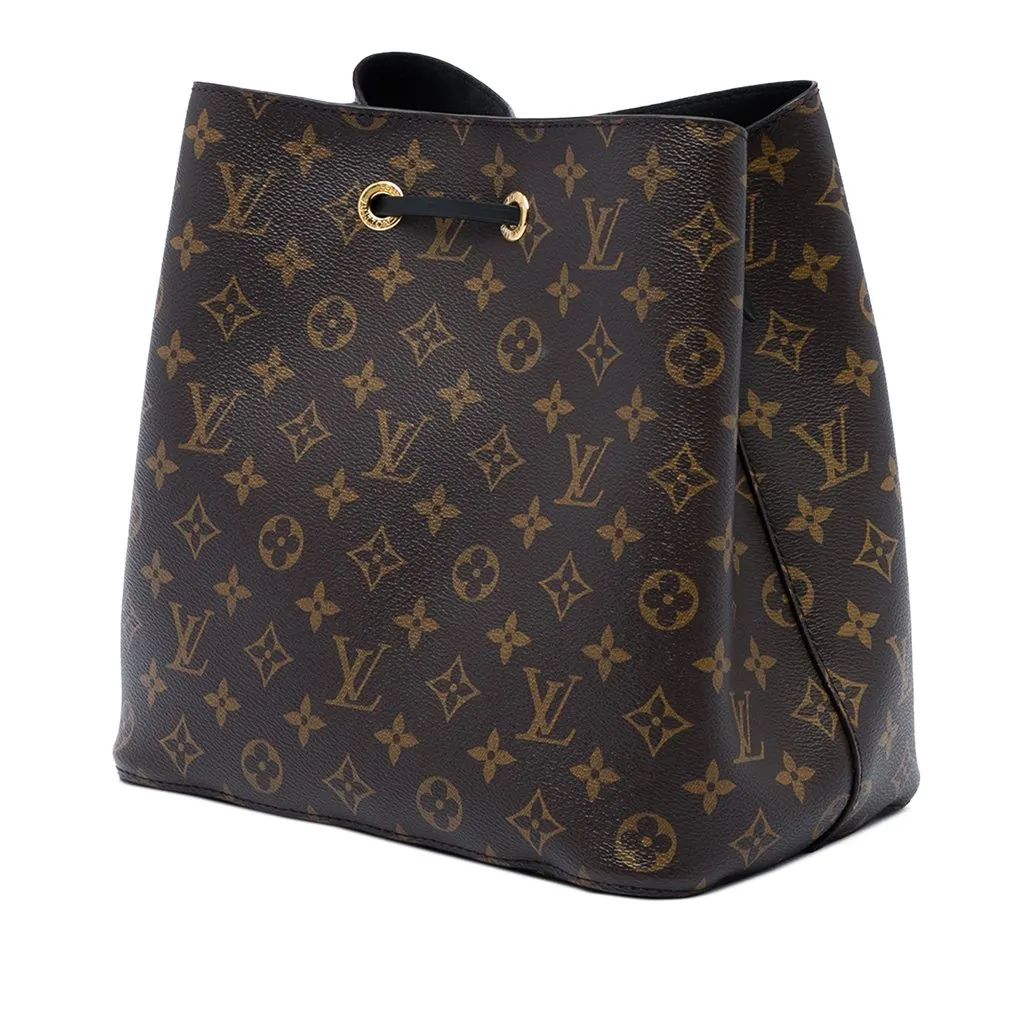Louis Vuitton Monogram Neonoe MM Brown Very good - Back View