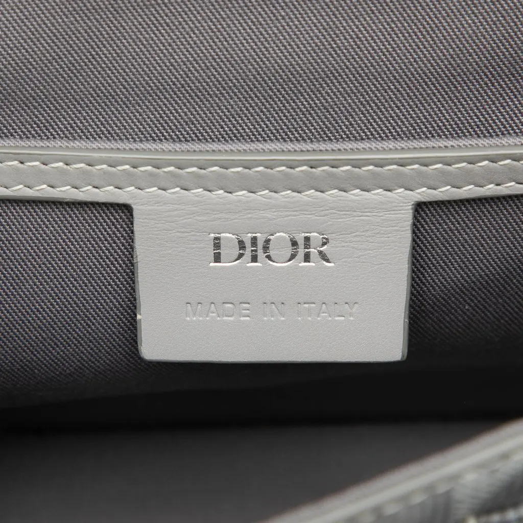 Dior Coated Canvas CD Diamond and Calfskin Hit The Road Messenger Bag MultiColor Very good - Box View