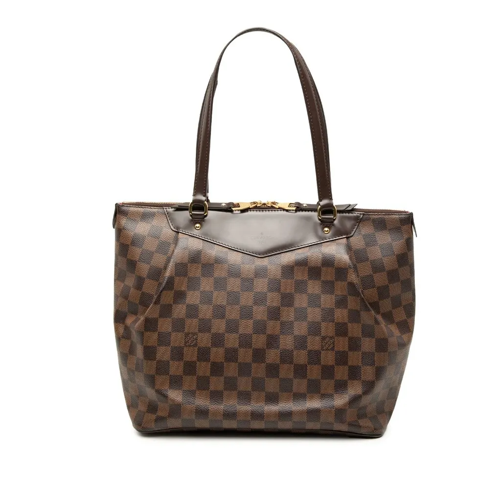 Louis Vuitton Damier Ebene Westminster GM Brown Very good - Front View