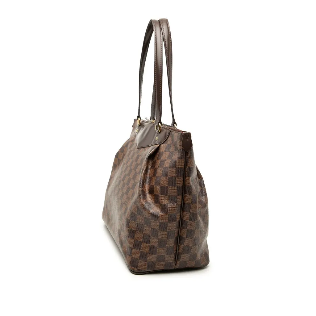 Louis Vuitton Damier Ebene Westminster GM Brown Very good - Back View
