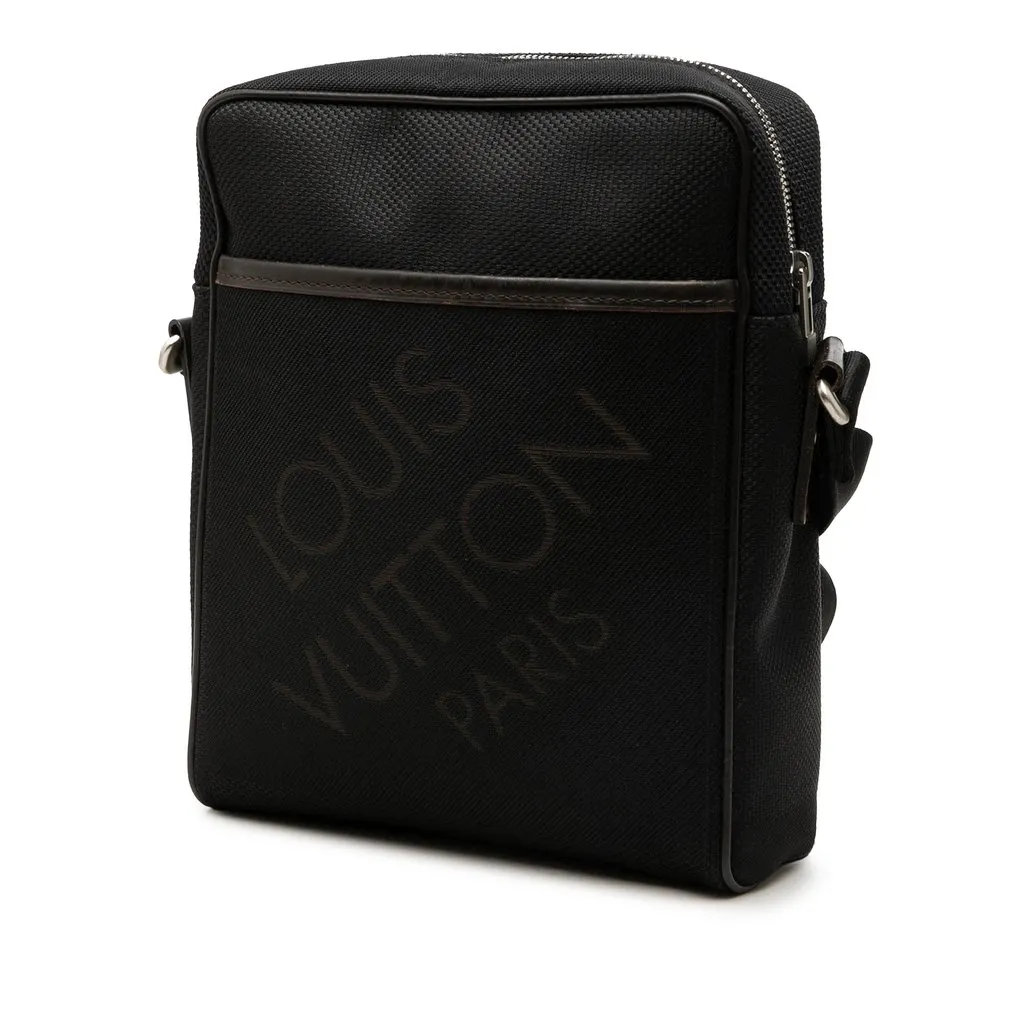 Louis Vuitton Damier Geant Citadin Messenger Bag Brown Canvas Very good - Back View