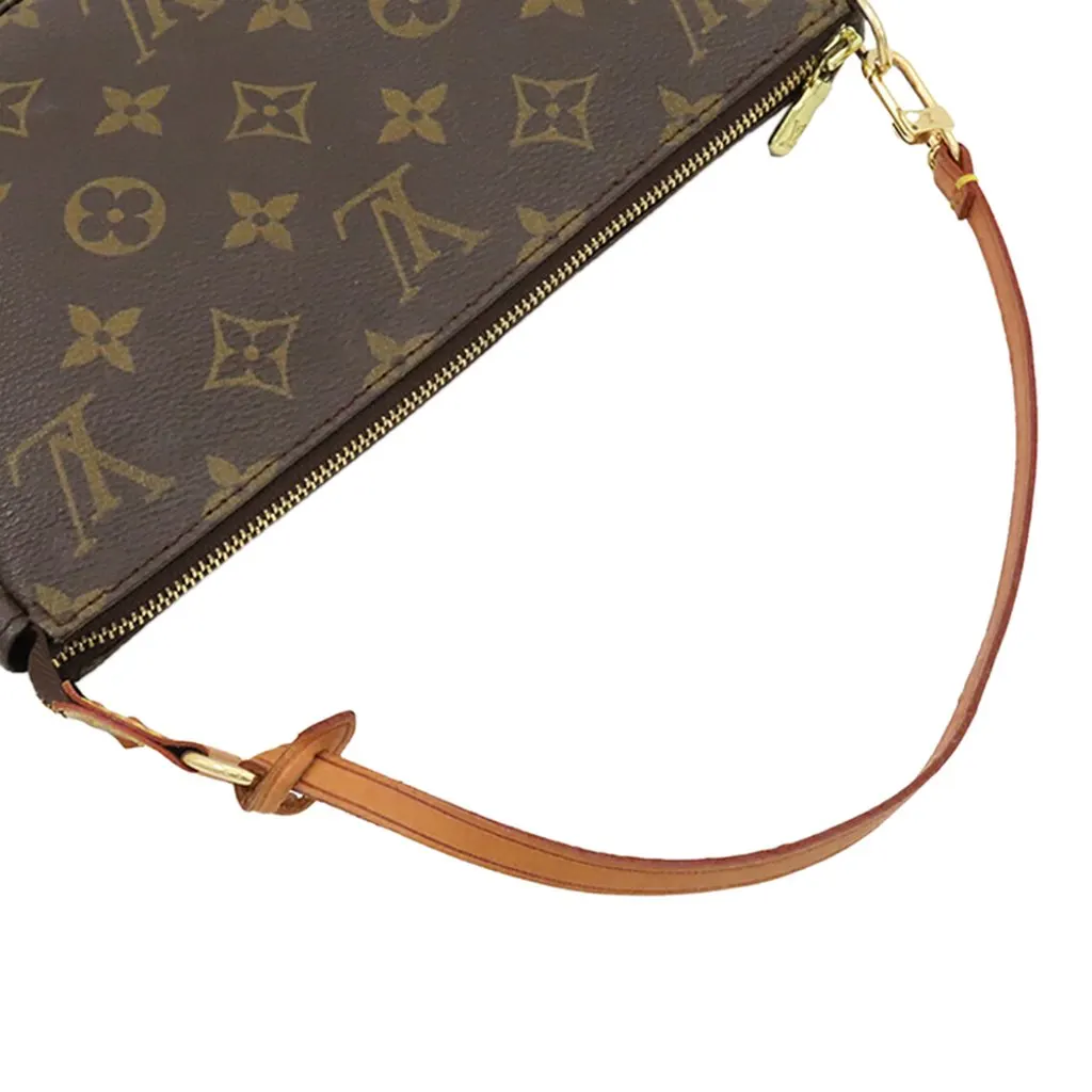 Louis Vuitton Monogram Pochette Accessoires Brown Very good - Model View