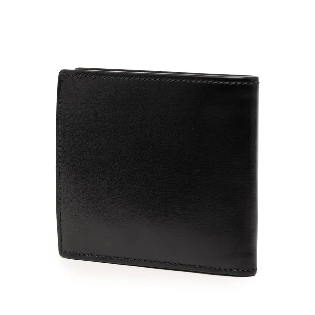 Gucci GG Marmont Calfskin Bifold Coin Wallet Black Leather Very good - Back View