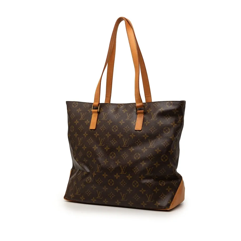Louis Vuitton Monogram Cabas Mezzo Brown Very good - Back View
