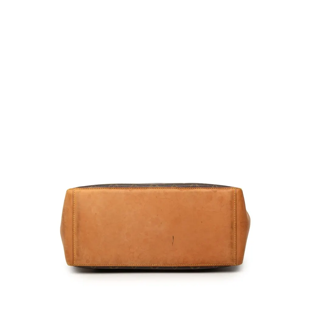 Louis Vuitton Monogram Cabas Mezzo Brown Very good - Inside View