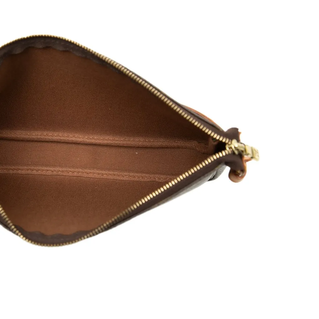 Louis Vuitton Monogram Pochette Accessoires Brown Very good - Model View