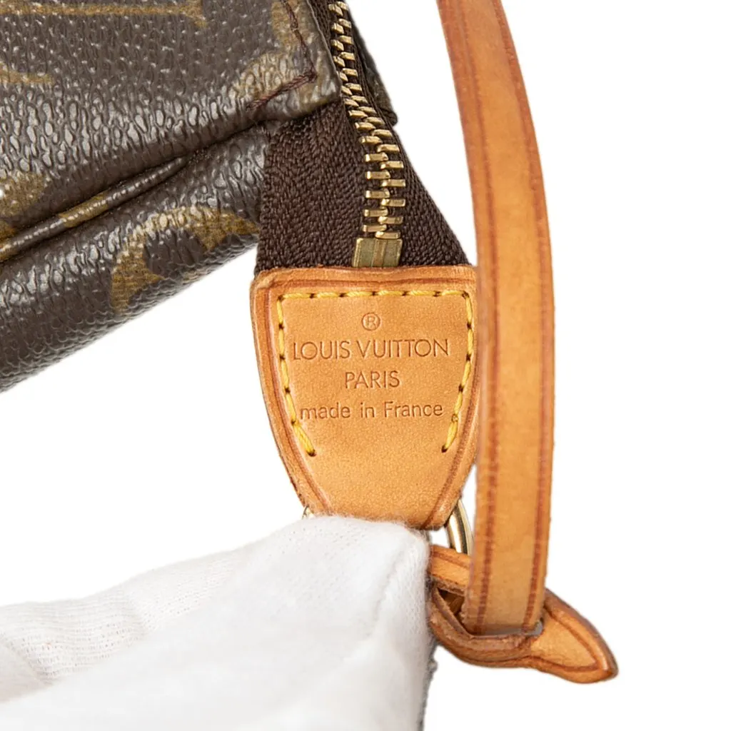 Louis Vuitton Monogram Pochette Accessoires Brown Very good - Box View