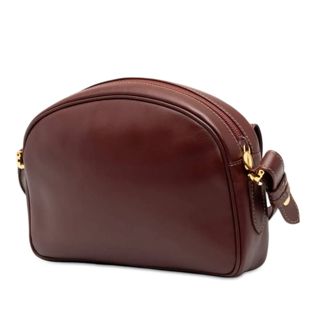 Cartier Leather Must De Cartier Crossbody Red Leather Very good - Back View