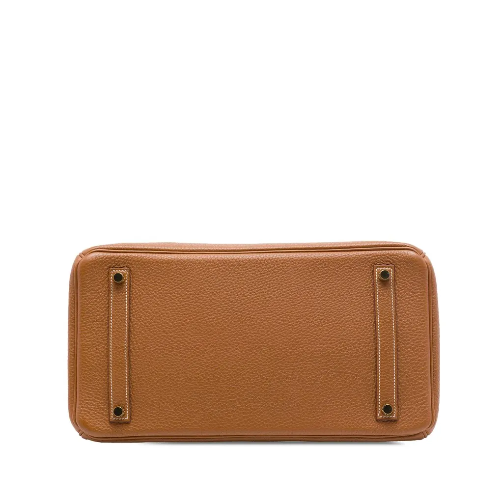 Hermès Togo Birkin Retourne 35 Brown Leather Very good - Inside View