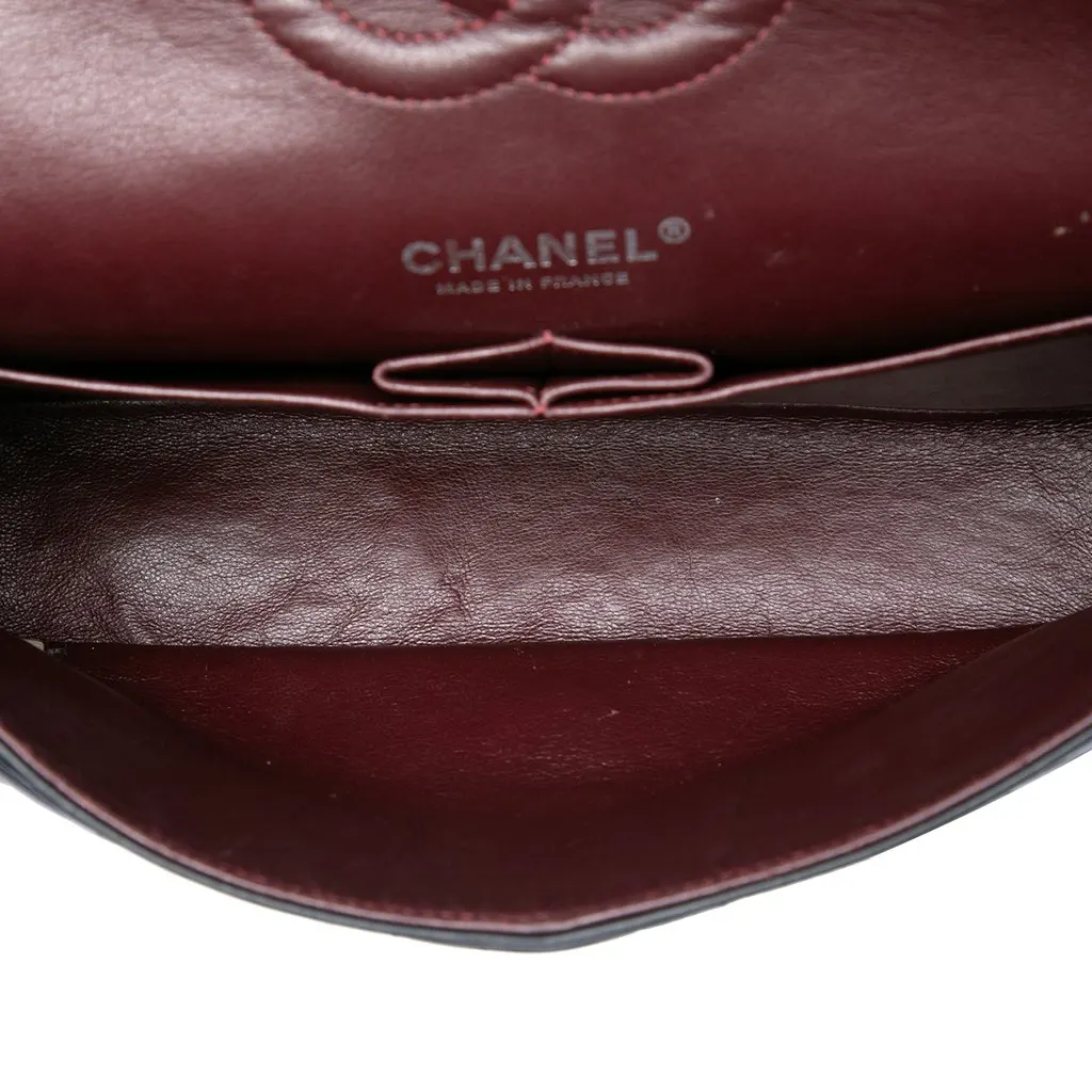 Chanel Jumbo Classic Lambskin Double Flap Black Leather Very good - Model View