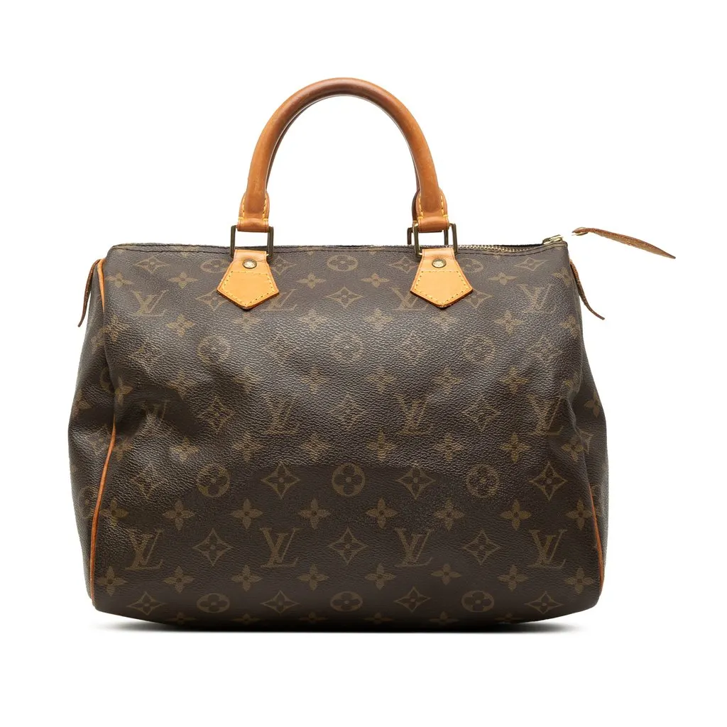 Louis Vuitton Monogram Speedy 30 Brown Very good - Front View
