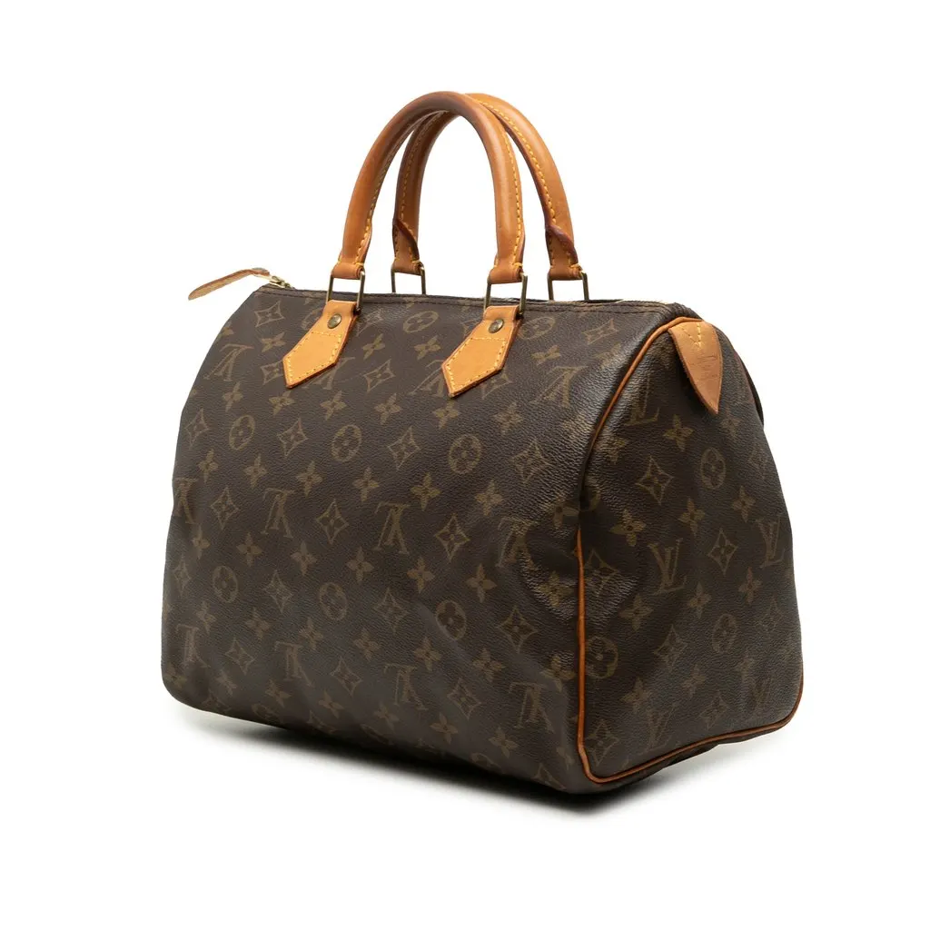 Louis Vuitton Monogram Speedy 30 Brown Very good - Back View