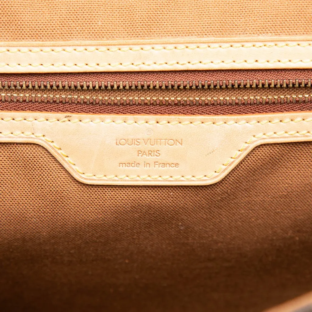 Louis Vuitton Monogram Beverly Briefcase MM Brown Canvas Good - Box View