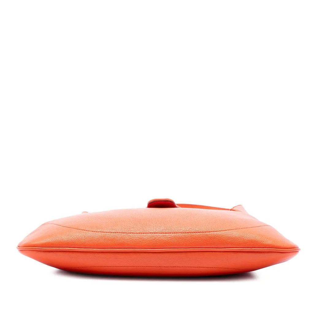 Gucci Medium Calfskin Aphrodite Crossbody Orange Leather Good - Inside View
