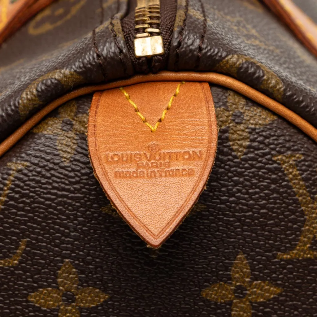 Louis Vuitton Monogram Speedy 30 Brown Good - Box View